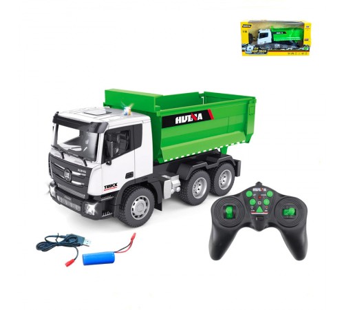 Радиоуправляемый самосвал HUI NA TOYS масштаб 1:18 2.4G - HN1556