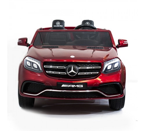 Детский электромобиль Mercedes Benz GLS63 LUXURY 4WD 12V MP4 - Red - HL228-LUX-MP4
