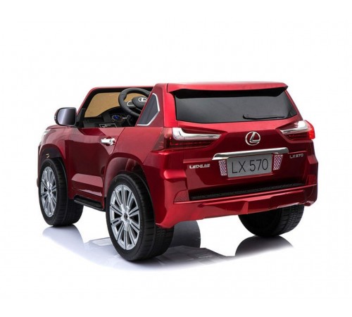 Детский электромобиль Lexus LX570 4WD MP3 - DK-LX570-RED-PAINT Детский электромобиль Lexus LX570 4WD MP3 - DK-LX570-RED-PAINT