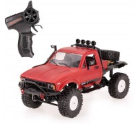Радиоуправляемая машина WPL пикап Hilux (красный) 4WD 2.4G 1:16 RTR - WPLC-14-RED