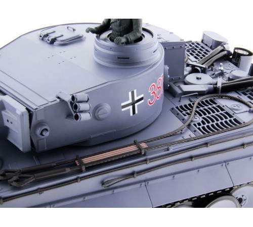 Радиоуправляемый танк Heng Long German Tiger MS version V7.0 масштаб 1:16 2.4G - 3818-1-UpgA-V7