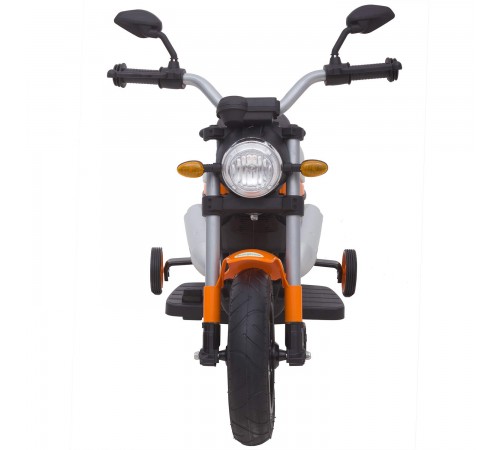 Детский мотоцикл Qike Чоппер оранжевый - QK-307-ORANGE Детский мотоцикл Qike Чоппер оранжевый - QK-307-ORANGE