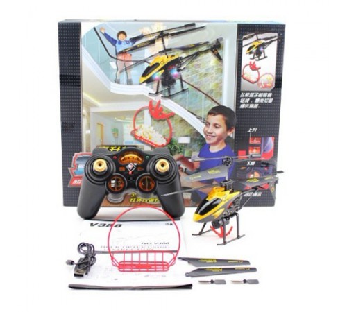Радиоуправляемый вертолет WL toys с подъемным краном - V388 Радиоуправляемый вертолет WL toys с подъемным краном - V388