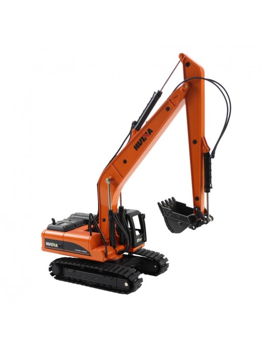 Металлический гусеничный экскаватор HuiNa Toys 1:50 - HN1722-ORANGE