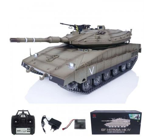 Радиоуправляемый танк Heng Long Merkava MK4 PRO V7.0 масштаб 1:16 2.4G - 3958-1PRO V7.0 Радиоуправляемый танк Heng Long Merkava MK4 PRO V7.0 масштаб 1:16 2.4G - 3958-1PRO V7.0