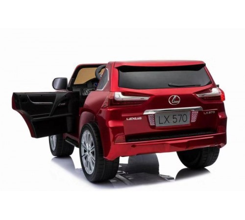 Детский электромобиль Lexus LX570 4WD MP3 - DK-LX570-RED-PAINT Детский электромобиль Lexus LX570 4WD MP3 - DK-LX570-RED-PAINT