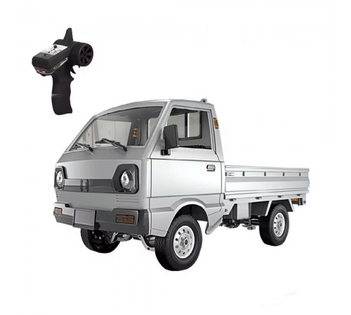 Радиоуправляемый бортовой грузовик серебристый WPL Suzuki Carry ST90 масштаб 1:10 - D-12 Радиоуправляемый бортовой грузовик серебристый WPL Suzuki Carry ST90 масштаб 1:10 - D-12