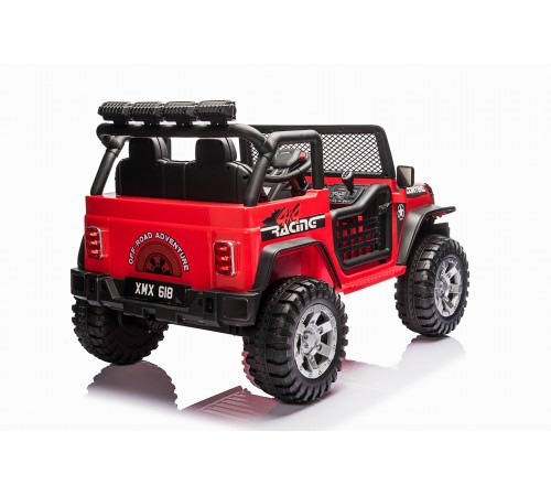 Детский электромобиль джип XMX с полным приводом (красный, EVA, 12V) - XMX618-4WD-RED Детский электромобиль джип XMX с полным приводом (красный, EVA, 12V) - XMX618-4WD-RED