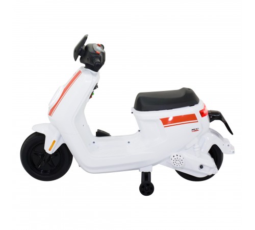 Детский электромотоцикл скутер с пультом управления NIU MQi+ Sport 12V - AHL012-WHITE Детский электромотоцикл скутер с пультом управления NIU MQi+ Sport 12V - AHL012-WHITE
