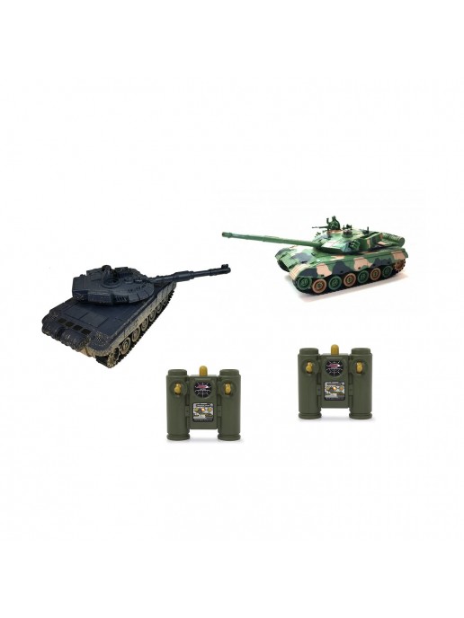 Радиоуправляемый танковый бой (Советский T90 + ZTZ96 Китай) 2.4GHz - ZG-99850A