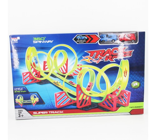Детский пусковой трек Track Racing длина трека 700 см - 68811