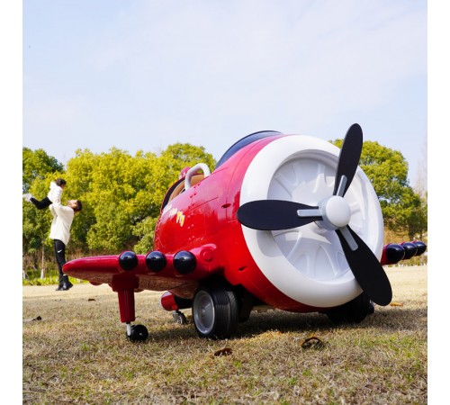 Детский электромобиль - самолет 12V - JJ20201-RED Детский электромобиль - самолет 12V - JJ20201-RED