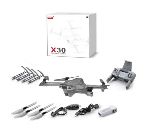 Квадрокоптер Syma X30 с камерой 4K FPV, GPS 2.4G - SYMA-X30 Квадрокоптер Syma X30 с камерой 4K FPV, GPS 2.4G - SYMA-X30