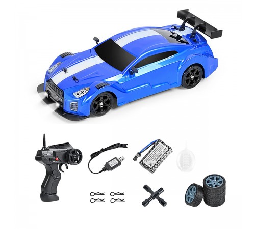 Радиоуправляемая машина для дрифта HB Nissan GTR (4WD, свет, пар, акб, 1:16) - SC16A02-1 Радиоуправляемая машина для дрифта HB Nissan GTR (4WD, свет, пар, акб, 1:16) - SC16A02-1