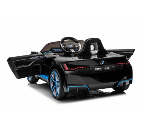 Детский электромобиль BMW I4 (полный привод, 12V) - JE1009-BLACK
