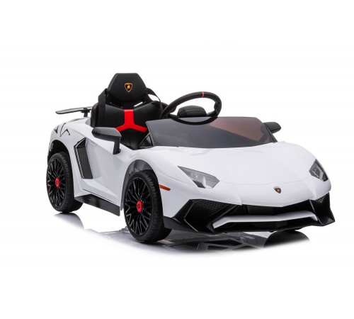 Детский электромобиль Lamborghini Aventador SV Roadster 2WD 12V - BDM0931-WHITE