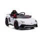 Детский электромобиль Lamborghini Aventador SV Roadster 2WD 12V - BDM0931-WHITE