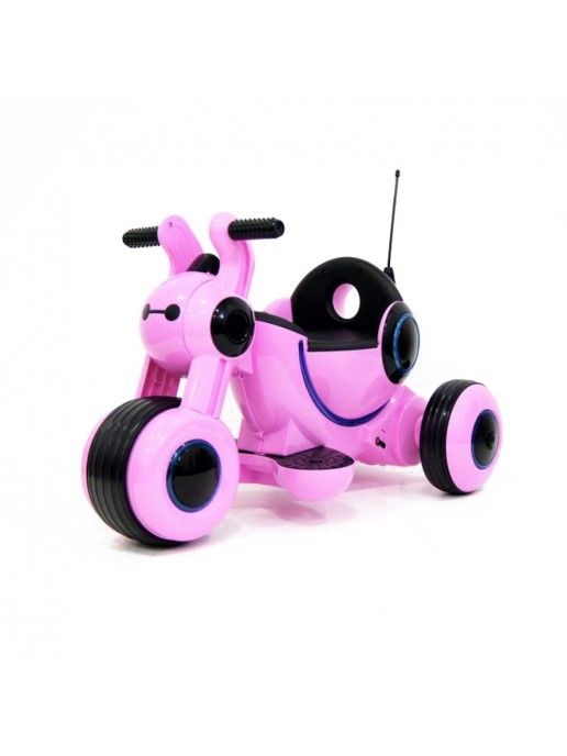 Детский электромотоцикл HL300 Pink 6V - HL300-P