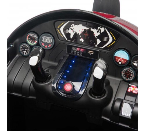 Детский электромобиль - самолет 12V - JJ20201-RED Детский электромобиль - самолет 12V - JJ20201-RED
