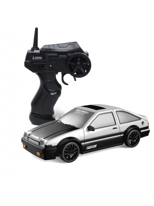 Радиоуправляемая машина для дрифта Toyota AE86 (19 см, 15 км/ч, сменные колеса, фишки) - SC24A13