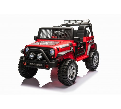 Детский электромобиль джип XMX с полным приводом (красный, EVA, 12V) - XMX618-4WD-RED Детский электромобиль джип XMX с полным приводом (красный, EVA, 12V) - XMX618-4WD-RED