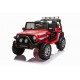 Детский электромобиль джип XMX с полным приводом (красный, EVA, 12V) - XMX618-4WD-RED