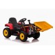 Детский электромобиль XMX трактор с ковшом (красный, EVA, пульт, 12V) - XMX611U-RED