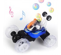 Радиоуправляемая трюковая машина-перевертыш RENDA (29 см, синий, мыльные пузыри) - RD635