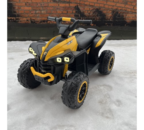 Детский квадроцикл HL Renegade 2WD EVA 12V - HL568-YELLOW