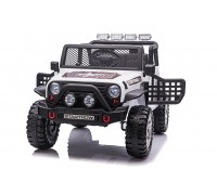 Детский электромобиль джип XMX с полным приводом (белый, EVA, 12V) - XMX618-4WD-WHITE
