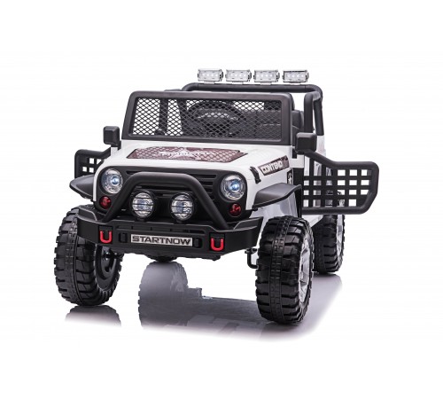 Детский электромобиль джип XMX с полным приводом (белый, EVA, 12V) - XMX618-4WD-WHITE Детский электромобиль джип XMX с полным приводом (белый, EVA, 12V) - XMX618-4WD-WHITE