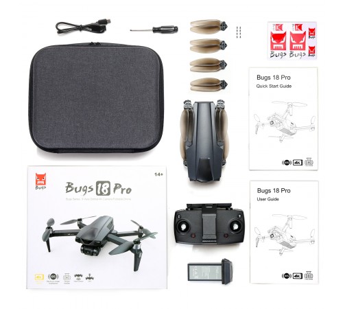 Радиоуправляемый квадрокоптер MJX B18 PRO 4K 3-Axis Gimbal EIS GPS 5G - MJX-B18PRO Радиоуправляемый квадрокоптер MJX B18 PRO 4K 3-Axis Gimbal EIS GPS 5G - MJX-B18PRO