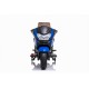 Детский электромотоцикл XMX (синий, EVA, с ручкой газа, 12V) - XMX609-BLUE