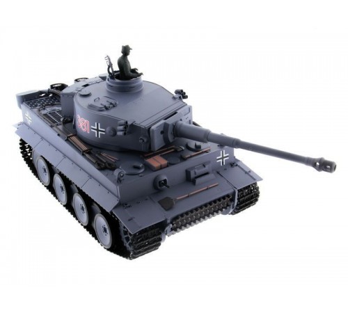 Радиоуправляемый танк Heng Long German Tiger MS version V7.0 масштаб 1:16 2.4G - 3818-1-UpgA-V7
