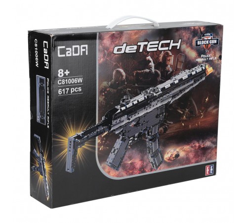 Конструктор Cada deTech Пулемет MP5, 617 деталей - C81006W Конструктор Cada deTech Пулемет MP5, 617 деталей - C81006W