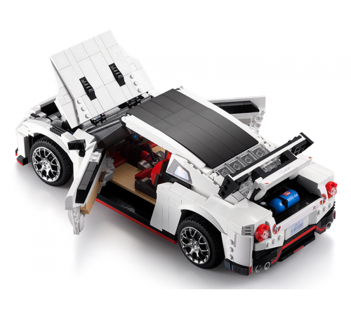 Конструктор CADA deTech Nissan GTR R35 (1322 детали) - C61020W Конструктор CADA deTech Nissan GTR R35 (1322 детали) - C61020W