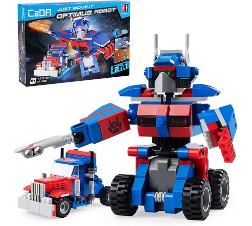 Конструктор CaDA Робот трасформер OPTIMUS, 251 деталь - C52019W Конструктор CaDA Робот трасформер OPTIMUS, 251 деталь - C52019W