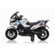 Детский электромотоцикл XMX (белый, EVA, с ручкой газа, 12V) - XMX609-WHITE
