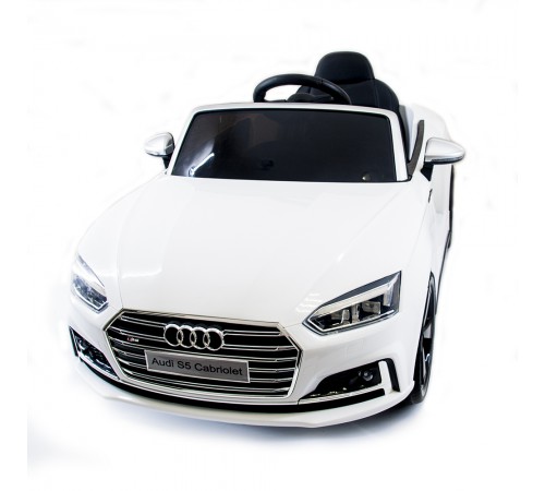 Детский электромобиль Audi S5 Cabriolet LUXURY 2.4G - White - HL258-LUX-W Детский электромобиль Audi S5 Cabriolet LUXURY 2.4G - White - HL258-LUX-W
