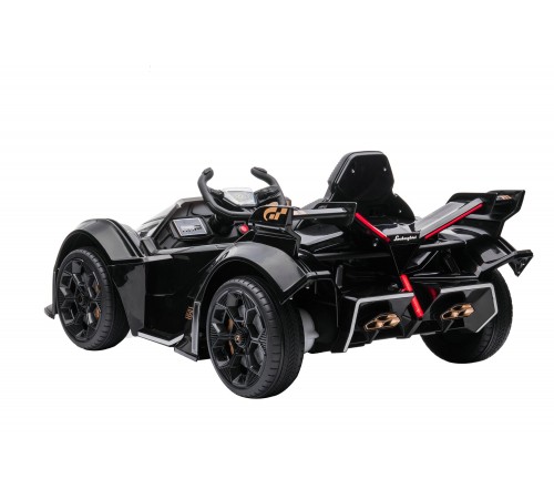 Детский электромобиль Lamborghini V12 Vision Gran Turismo 4WD 12V - HL528-LUX-BLACK