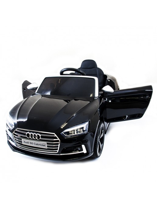 Детский электромобиль Audi S5 Cabriolet LUXURY 2.4G - Black - HL258-LUX-B