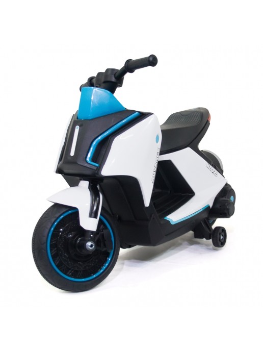 Детский электромобиль скутер BMW Concept Link Style 6V 2WD - HL700-2-WHITE