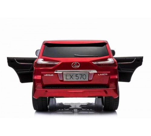 Детский электромобиль Lexus LX570 4WD MP3 - DK-LX570-RED-PAINT Детский электромобиль Lexus LX570 4WD MP3 - DK-LX570-RED-PAINT