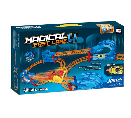 Автотрек BSQ Magical Fast Line, длина полотна 300 см - BSQ-3063 Автотрек BSQ Magical Fast Line, длина полотна 300 см - BSQ-3063