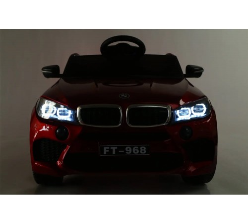 Электромобиль BMW X6M 12V (полный привод, EVA) - FT-968-BLACK-PAINT