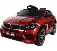 Электромобиль BMW X6M 12V (полный привод, EVA) - FT-968-RED-PAINT