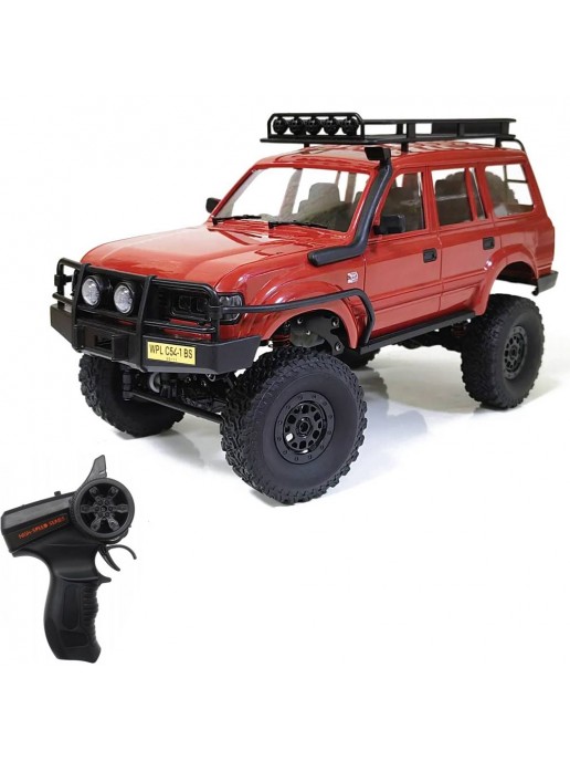 Радиоуправляемый краулер WPL C54-1 Land Cruiser LC80 красный 1:16 - WPLC54-1-RED