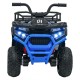 Детский электромобиль квадроцикл X-Robust (синий, 24V, 4WD, пульт, EVA) - XMX651-24V-4WD-BLUE