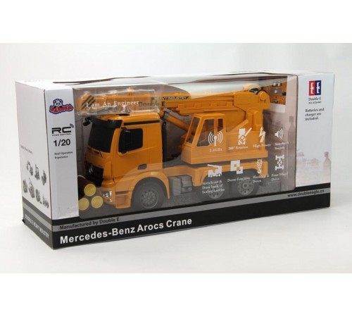 Радиоуправляемый автокран Mercedes-Benz Actros 1:20 2.4G - E526-003