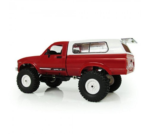 Радиоуправляемая машина WPL пикап Hilux (красная) 4WD 2.4G 1:16 RTR - WPLC-24R-RED